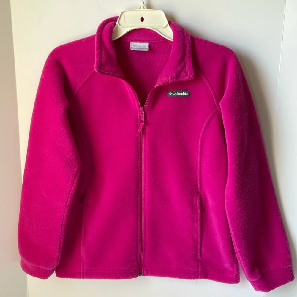 Columbia Big Kids Large 14-16 Full Zip Jacket Fleece